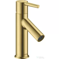   Hansgrohe AXOR STARCK 180 egykaros mosdó csaptelep automata leeresztővel, szálcsiszolt sárgaréz 10102950