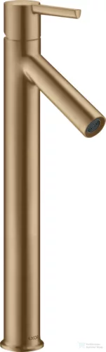 Hansgrohe AXOR STARCK 250 magasított mosdó csaptelep nem zárható leeresztővel, szálcsiszolt bronz 10103140