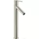 Hansgrohe AXOR STARCK 250 magasított mosdó csaptelep nem zárható leeresztővel, rozsdamentes acél hatású 10103800