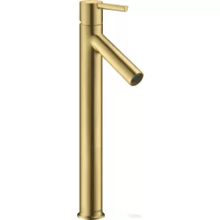   Hansgrohe AXOR STARCK 250 magasított mosdó csaptelep nem zárható leeresztővel, szálcsiszolt sárgaréz 10103950