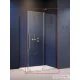 Radaway Furo KDJ 90J jobbos zuhanyajtó, szálcsiszolt arany 10104472-99-01R+10110430-01-01