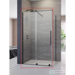   Radaway Furo KDJ 100B balos zuhanyajtó, fekete 10104522-54-01L+10110480-01-01