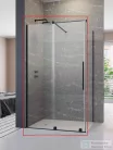Radaway Furo KDJ 120B balos zuhanyajtó, fekete 10104622-54-01L+10110580-01-01