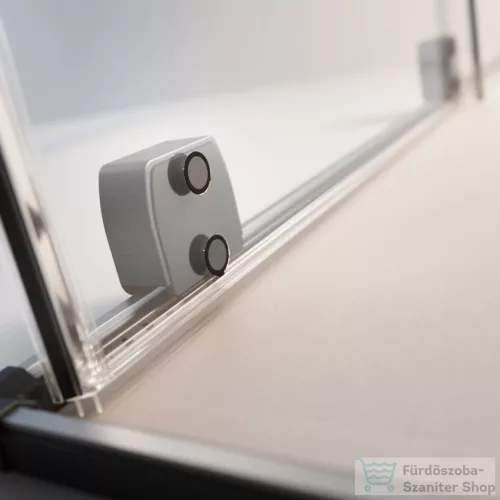 Radaway Furo KDJ 150B balos zuhanyajtó, szálcsiszolt fegyvermetál 10104772-92-01L+10110730-01-01