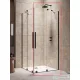 Radaway Furo KDD 90J zuhanykabin jobbos zuhanyajtó, fekete 10105090-54-01R