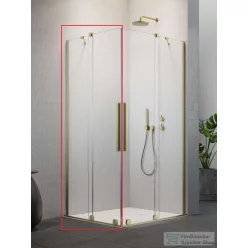   Radaway Furo KDD 90B zuhanykabin balos zuhanyajtó, szálcsiszolt arany 10105090-99-01L