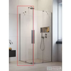   Radaway Furo KDD 100B zuhanykabin balos zuhanyajtó, szálcsiszolt króm 10105100-91-01L