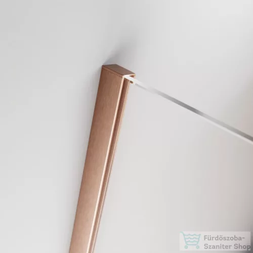 Radaway Furo KDD 110J zuhanykabin jobbos zuhanyajtó, szálcsiszolt réz 10105110-93-01R