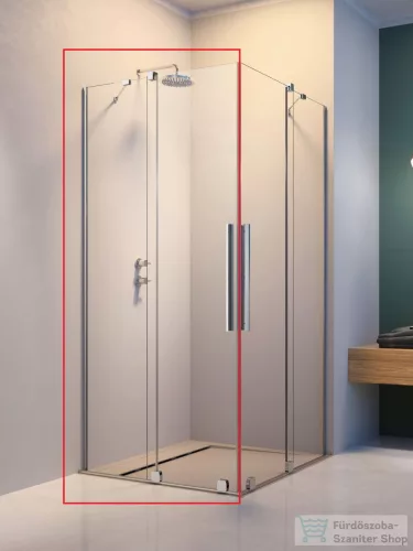 Radaway Furo KDD 120B zuhanykabin balos zuhanyajtó, króm 10105120-01-01L