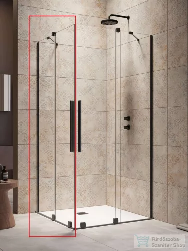Radaway Furo KDD 120B zuhanykabin balos zuhanyajtó, fekete 10105120-54-01L
