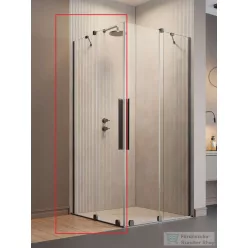   Radaway Furo KDD 120B zuhanykabin balos zuhanyajtó, szálcsiszolt fegyvermetál 10105120-92-01L