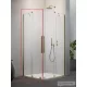 Radaway Furo KDD 120B zuhanykabin balos zuhanyajtó, szálcsiszolt arany 10105120-99-01L