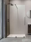 Radaway Furo Walk-in zuhanyfal 110B balos, fekete 10106588-54-01L+10110544-01-01