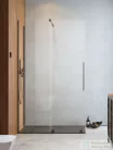 Radaway Furo Walk-in zuhanyfal 160B balos, szálcsiszolt fegyvermetál 10106838-92-01L+10110794-01-01