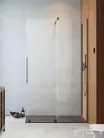 Radaway Furo Walk-in zuhanyfal 160J jobbos, szálcsiszolt fegyvermetál 10106838-92-01R+10110794-01-01
