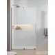 Radaway Furo Walk-in zuhanyfal 160B balos, szálcsiszolt réz 10106838-93-01L+10110794-01-01