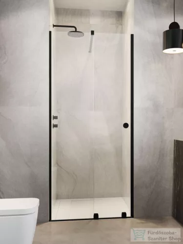 Radaway Furo DWJ RH 100 zuhanyajtó balos, fekete 10107492-54-01LU+10110510-01-01