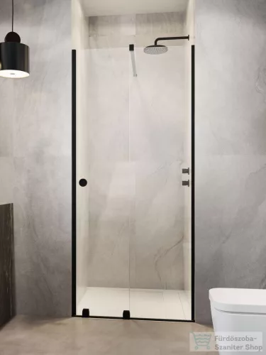 Radaway Furo DWJ RH 100 zuhanyajtó jobbos, fekete 10107492-54-01RU+10110510-01-01