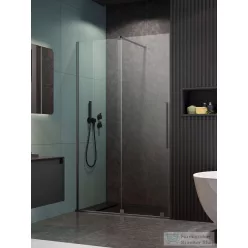   Radaway Furo DWJ 120 balos zuhanyajtó, szálcsiszolt fegyvermetál 10107622-92-01L+10110580-01-01