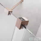 Radaway Furo DWJ 130 balos zuhanyajtó, szálcsiszolt réz 10107672-93-01L+10110630-01-01