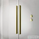 Radaway Furo DWJ 130 jobbos zuhanyajtó, szálcsiszolt arany 10107672-99-01R+10110630-01-01