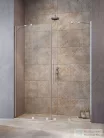 Radaway Furo DWD 130 zuhanyajtó, króm 10108363-01-01+10111317-01-01