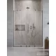 Radaway Furo DWD 150 zuhanyajtó, szálcsiszolt fegyvermetál 10108413-92-01+10111367-01-01