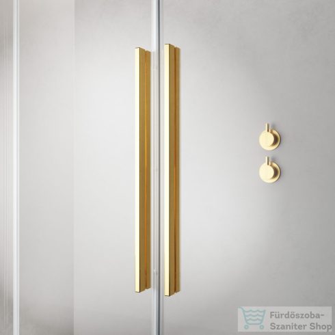 Radaway Furo DWD 200 zuhanyajtó, arany 10108538-09-01+10111492-01-01