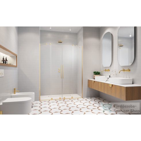 Radaway Furo DWD 200 zuhanyajtó, arany 10108538-09-01+10111492-01-01