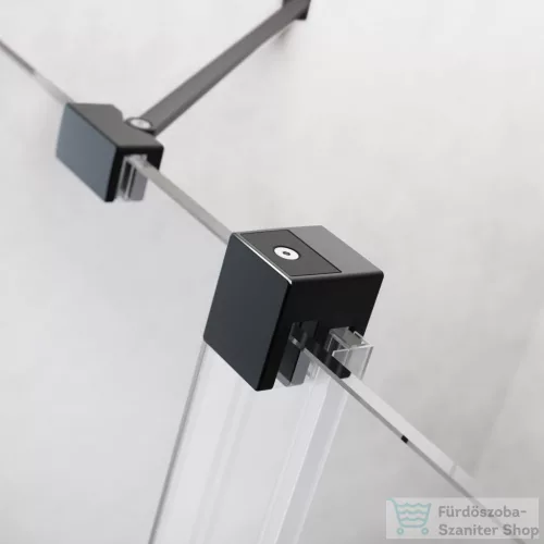 Radaway Furo PND II 100B balos kádparaván, fekete 10109538-54-01L+10112494-01-01