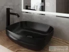 Kielle Oudee magasított mosdócsaptelep, leeresztő nélkül, matt fekete 10115114