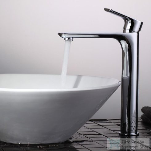 Kielle Vega magasított mosdócsaptelep, leeresztő nélkül, króm 10118110