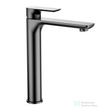   Kielle Vega magasított mosdócsaptelep, leeresztő nélkül, gun metal 10118113