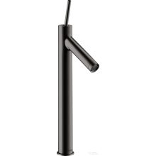   Hansgrohe AXOR STARCK 250 magasított mosdó csaptelep nem zárható leeresztővel, polírozott fekete króm 10129330