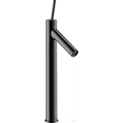   Hansgrohe AXOR STARCK 250 magasított mosdó csaptelep nem zárható leeresztővel, polírozott fekete króm 10129330