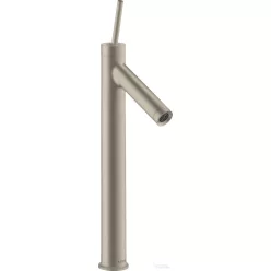   Hansgrohe AXOR STARCK 250 magasított mosdó csaptelep nem zárható leeresztővel, szálcsiszolt nikkel 10129820