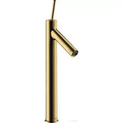   Hansgrohe AXOR STARCK 250 magasított mosdó csaptelep nem zárható leeresztővel, polírozott arany hatású 10129990