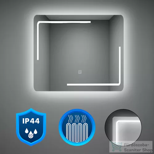 Leziter Ada 60 tükör led világítással 60x80 cm 1013-6080