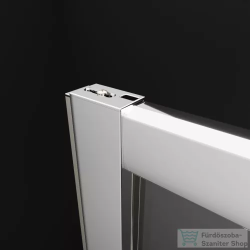 Radaway Premium Pro PDD 80Bx90J íves zuhanykabin, króm 1013000-01-01+1013400-01-01