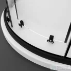 Radaway Premium Pro PDD 80Bx100J íves zuhanykabin, fekete 1013000-01-01+1013600-54-01