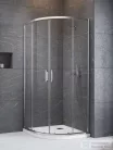 Radaway Premium Pro PDD 100Bx90J íves zuhanykabin, króm 1013000-01-01+1013900-01-01