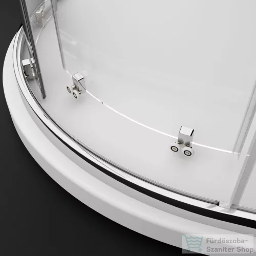 Radaway Premium Pro PDD 100Bx90J íves zuhanykabin, króm 1013000-01-01+1013900-01-01