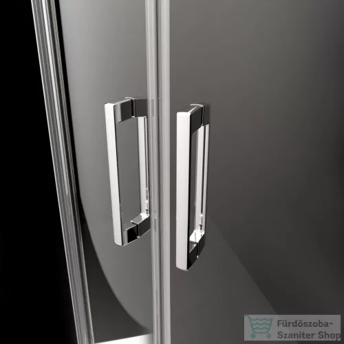 Radaway Premium Pro PDD 100Bx90J íves zuhanykabin, króm 1013000-01-01+1013900-01-01