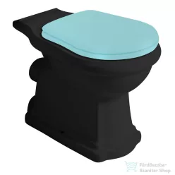   Sapho KERASAN RETRO álló WC, hátsó kifolyású, 38,5x41x72cm, matt fekete (101331)