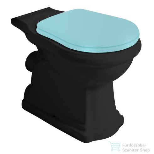 Sapho KERASAN RETRO álló WC, hátsó kifolyású, 38,5x41x72cm, matt fekete (101331)
