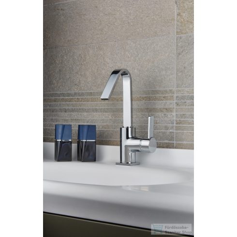 Bugnatese Morse mosdó csaptelep automata leeresztővel,króm 1013CR