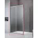 Radaway Premium Pro KDJ 120B zuhanykabin balos ajtó része, króm 1015120-01-01L