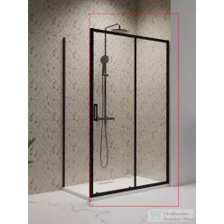   Radaway Premium Pro Black KDJ 120J zuhanykabin jobbos ajtó része, fekete 1015120-54-01R