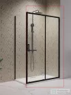 Radaway Premium Pro Black KDJ 130J zuhanykabin jobbos ajtó része, fekete 1015130-54-01R