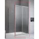 Radaway Premium Pro KDJ 140J zuhanykabin jobbos ajtó része, króm 1015140-01-01R